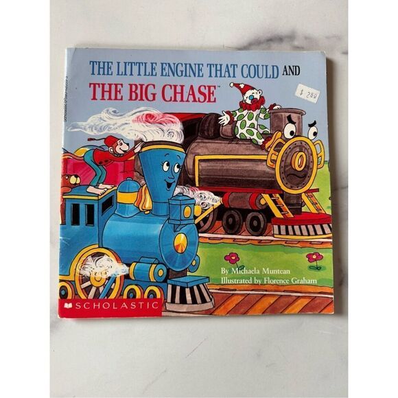The little engine that could the big chase vintage 1988 train children’s fiction - Picture 1 of 5